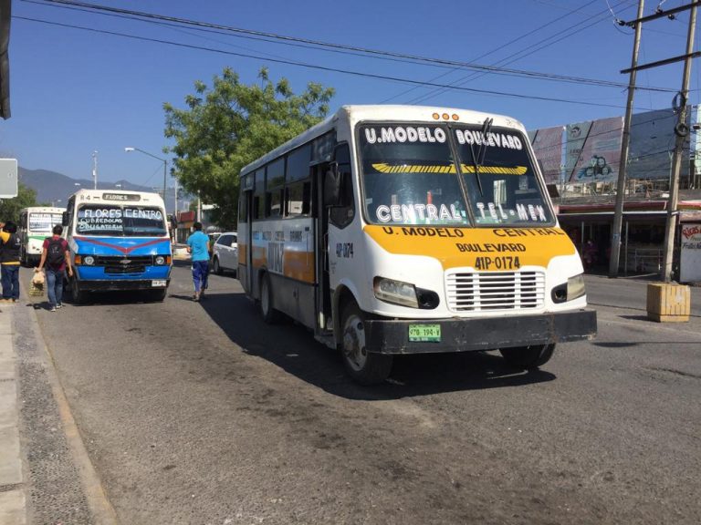 Suspenderán servicio de transporte público Sábados y Domingos