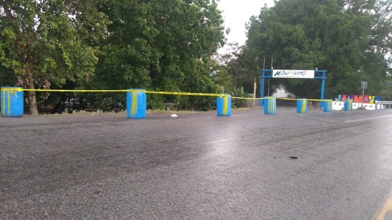 Colocan filtro sanitario en la entrada de #Jaumave