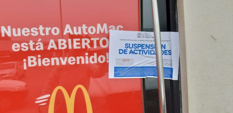 Cierran Mcdonald’s y embotelladora Coca-Cola por violar ley de salud