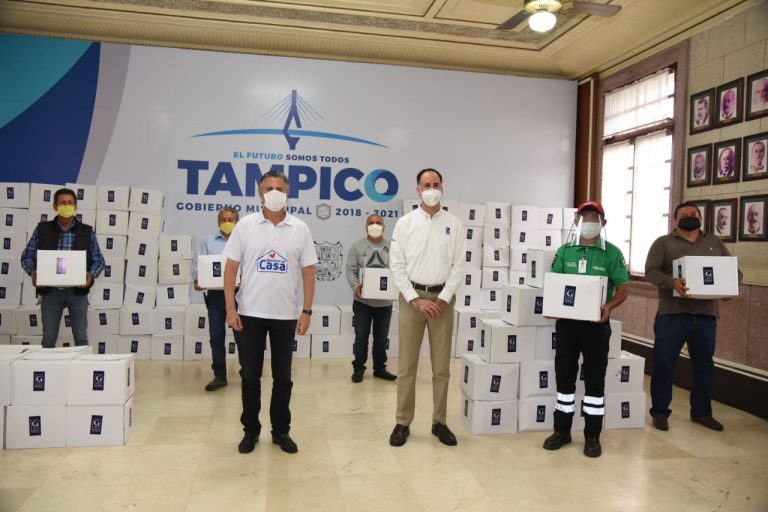 Recibe Tampico un importante donativo para grupos vulnerables