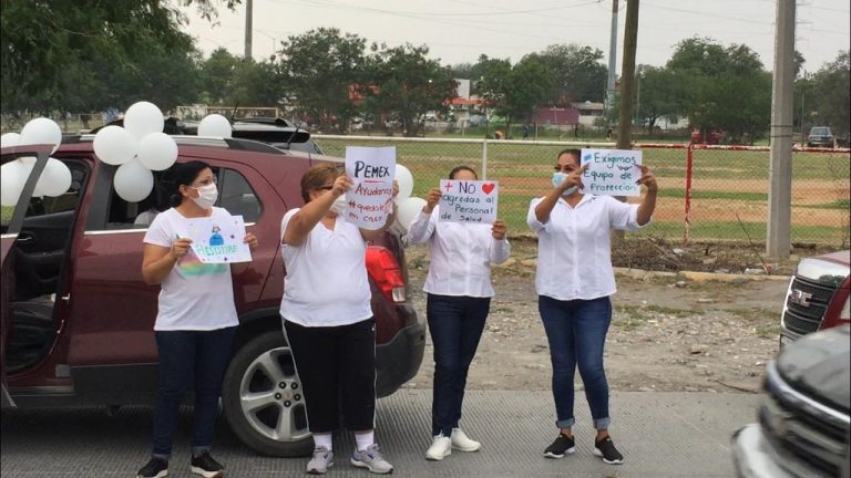 Ciudadanos se solidarizan con trabajadores del sector salud