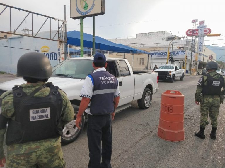 Seguirán operativos conjuntos entre fuerzas federales y Dirección de Tránsito