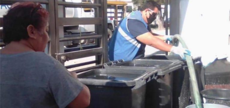 Surten pipas de agua a más de 100 colonias