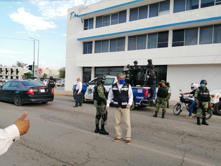 Intensifican filtros sanitarios contra covid-19