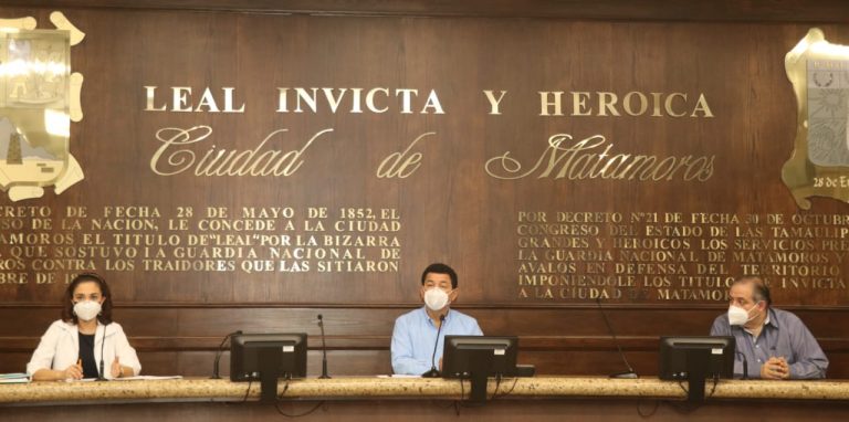 En resguardo domiciliario empleados municipales de Matamoros por Covid-19