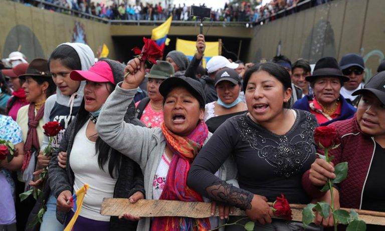 El Levantamiento indí­gena, la temida protesta que cumple 30 años en Ecuador