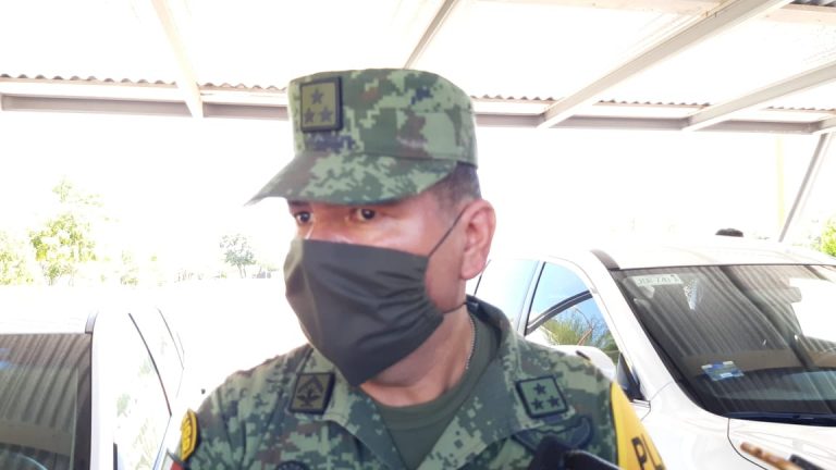 Filtros covid-19 no distraen labores de seguridad; afirma Comandante del 77 Batallón