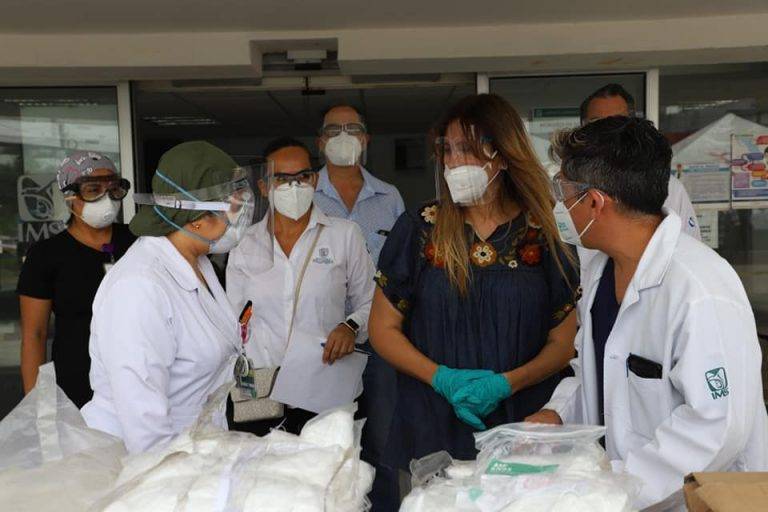Entrega Alcaldesa casi 15 Mil insumos médicos a Héroes de la Salud