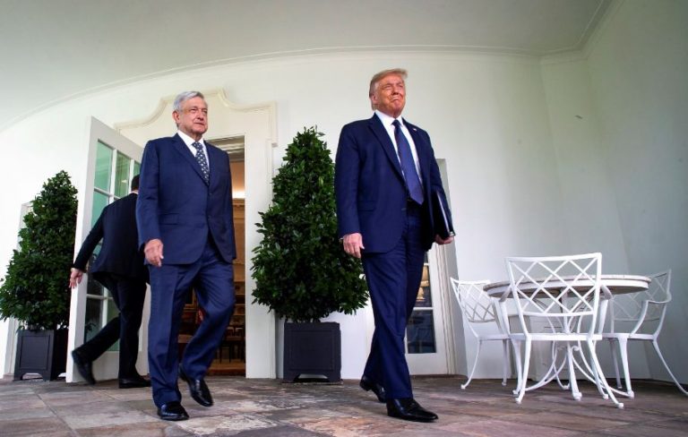 López Obrador agradece a Trump que no trate a México como â€œColoniaâ€