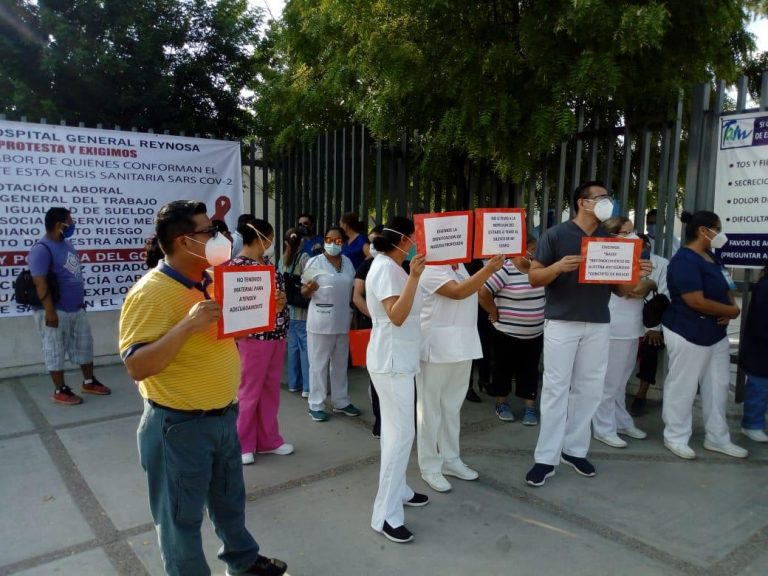 Empleados del HG denuncian acoso, inseguridad sanitaria y saturación de muertos