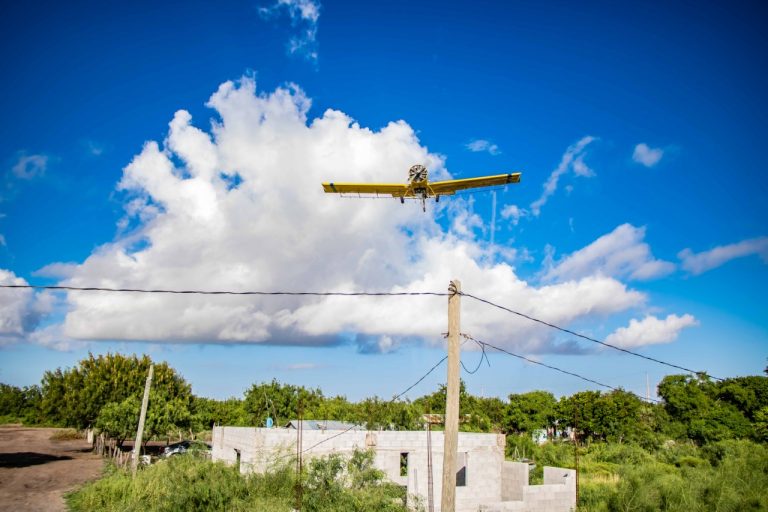 Combaten zancudo ví­a aérea en Matamoros