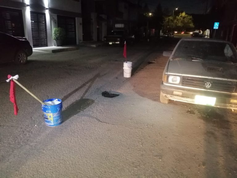 Aparece otro socavón en esta Ciudad Capital.