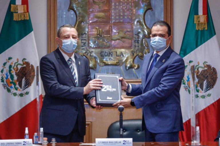 Reitera Rivas en iegundo informe: no habrá más deuda