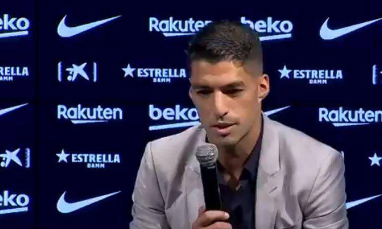 Entre lágrimas, Luis Suárez se despide oficialmente del Barcelona