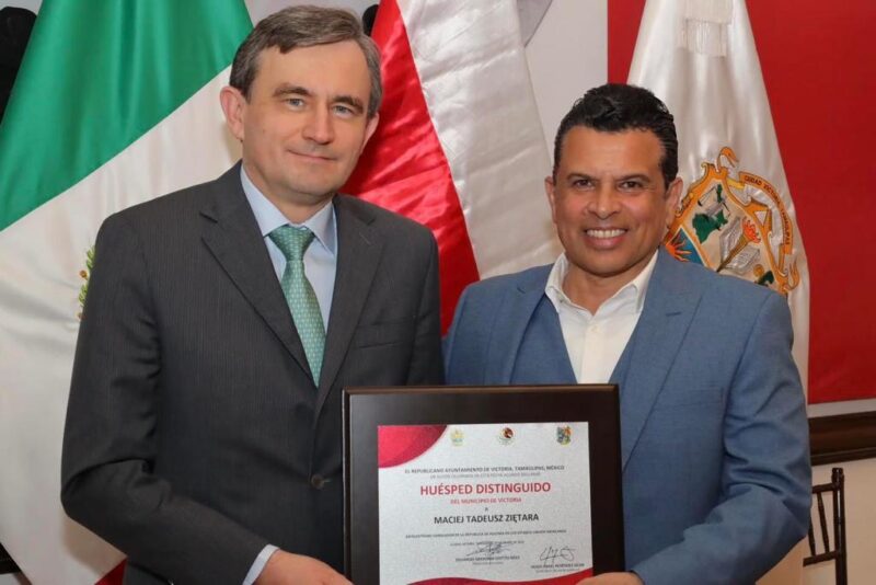 Polonia tiene interés en invertir en Tamaulipas: embajador