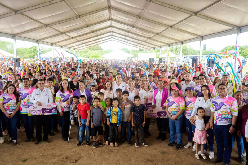 Festeja el DIF Tamaulipas a las niñas y niños