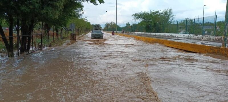 Continúa el pronóstico de lluvias fuertes para hoy martes en Tamaulipas