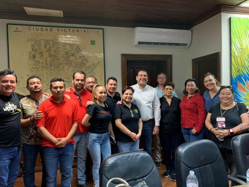 «Voluntad de Alcalde Gattás cumplir con sindicato en beneficio de trabajadores»: Hugo Reséndez