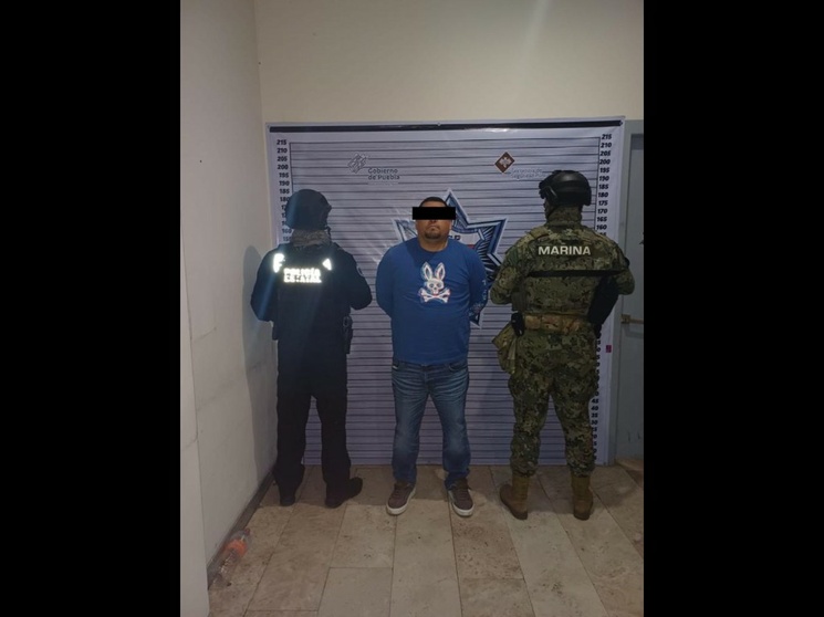 Detienen en Puebla a ‘El Tory’, líder de las ‘Tropas del Infierno’