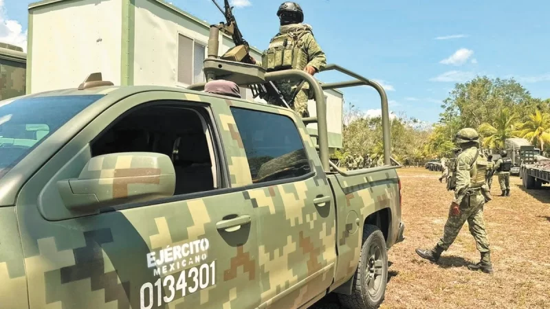 Campo con minas deja cuatro soldados heridos