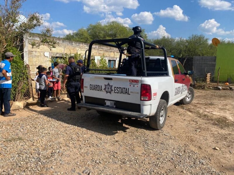Operativo “Jiménez Seguro” estrecha cercanía entre Guardia Estatal e infantes