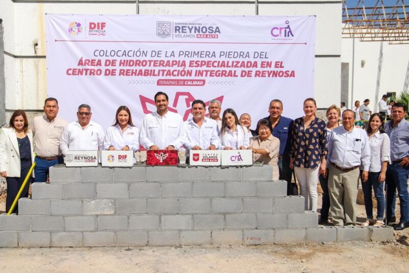 Construye Gobierno de Carlos Peña Ortiz Área de Hidroterapia del CRI con más de 12 MDP