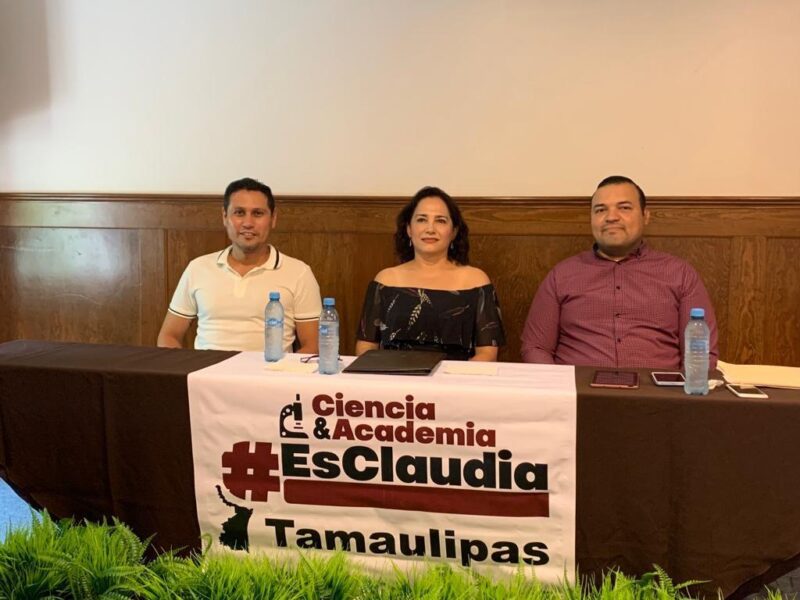 Académicos  de Tamaulipas se unen a Claudia Sheinbaum