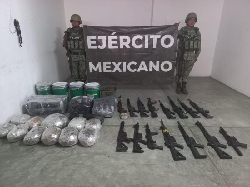 Destruye SEDENA armamento y municiones decomisadas en Reynosa