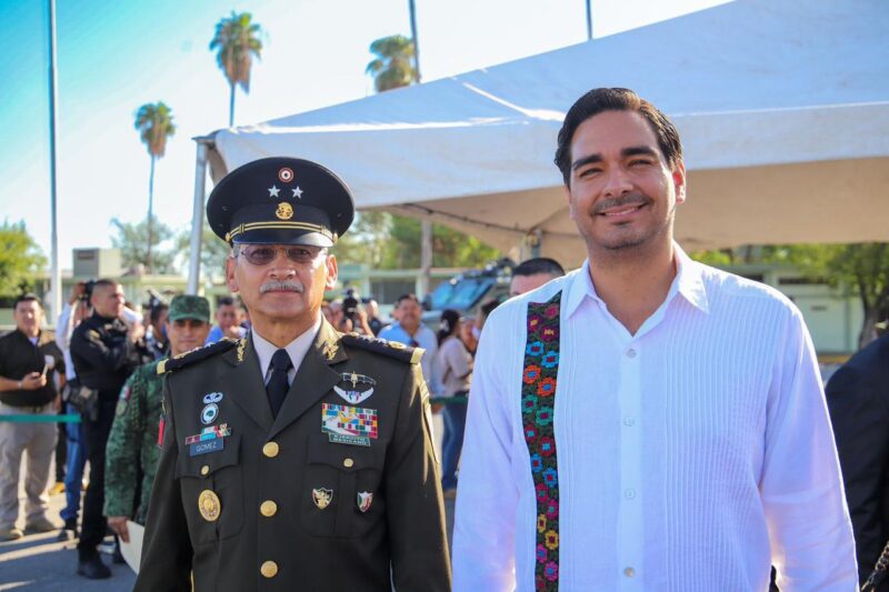 Asistió Alcalde de Reynosa a relevo de Comandante de 8a Zona Militar