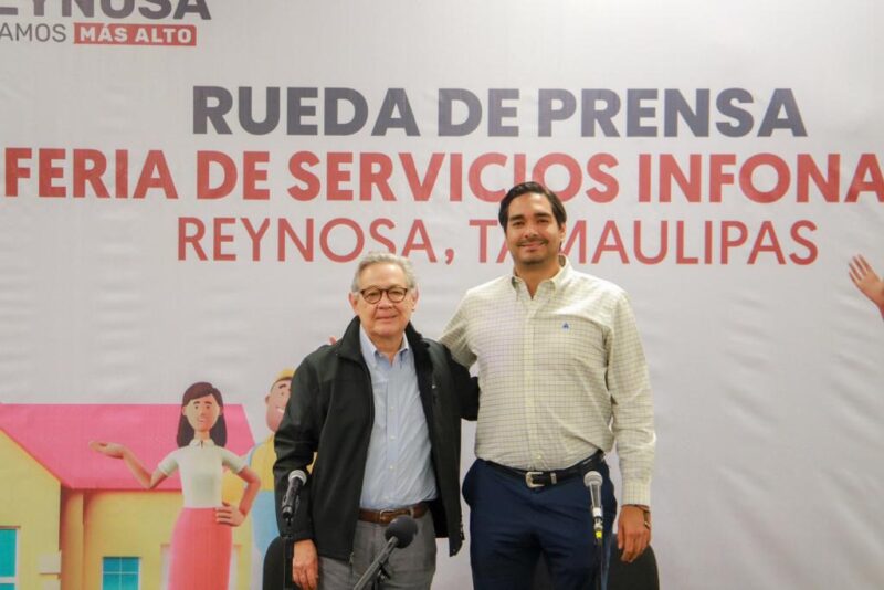 Anunció Alcalde Carlos Peña Ortiz la Feria de Servicios INFONAVIT en Reynosa