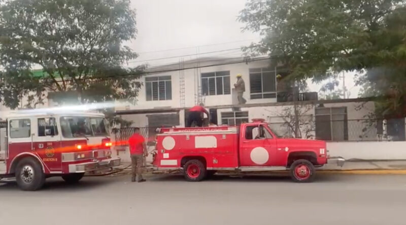 Se incendia casa en colonia Morelos por corto circuito