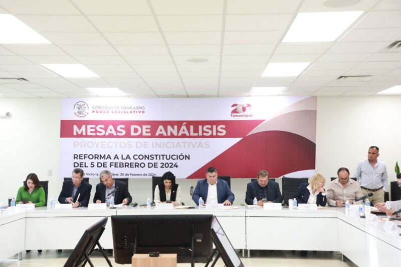 Tamaulipas analiza reformas propuestas  por AMLO al Congreso Federal