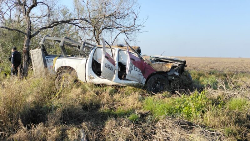 Mueren dos Elementos de la Guardia Estatal en la carretera Reynosa – San Fernando