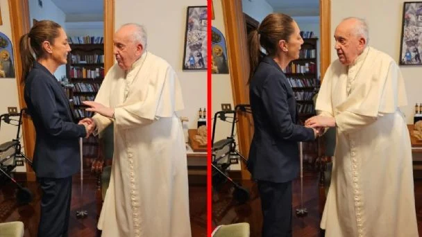 «Excepcional» reunión con papa Francisco; me dio «grandes consejos de vida»: Sheinbaum