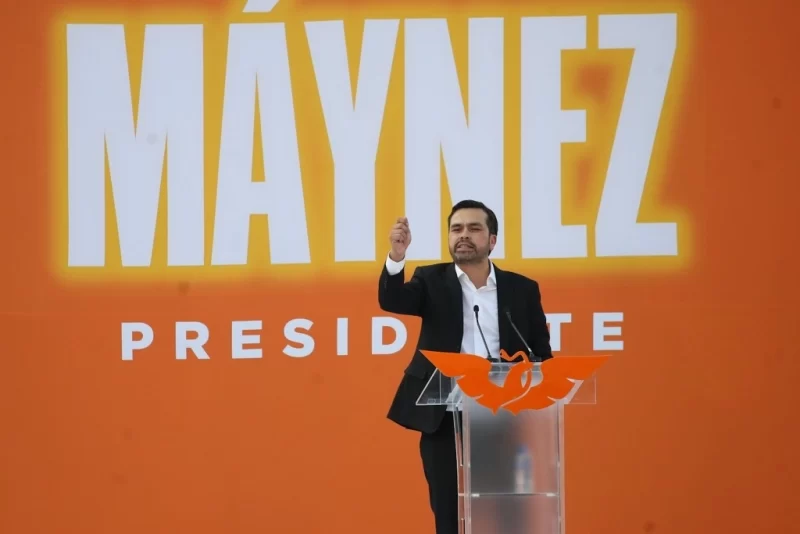 Álvarez Máynez arrancó su campaña sin presencia de líderes de MC en Jalisco