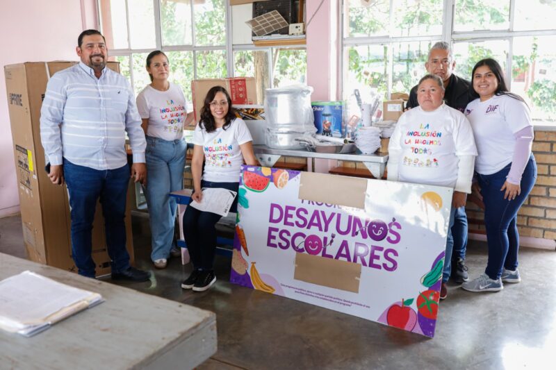 Equipa DIF Tamaulipas a los programas desayunos escolares