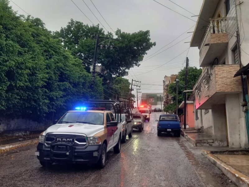 Guardia Estatal participa en recorridos de supervisión tras llegada de tormenta tropical Alberto