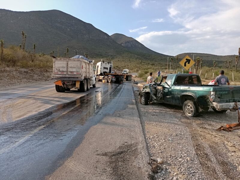 Choque en Tula deja cinco lesionados