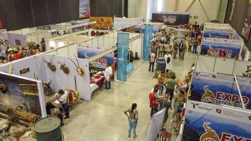 Reafirma Tamaulipas liderazgo en turismo cinegético con la Expo Caza y Pesca 2024