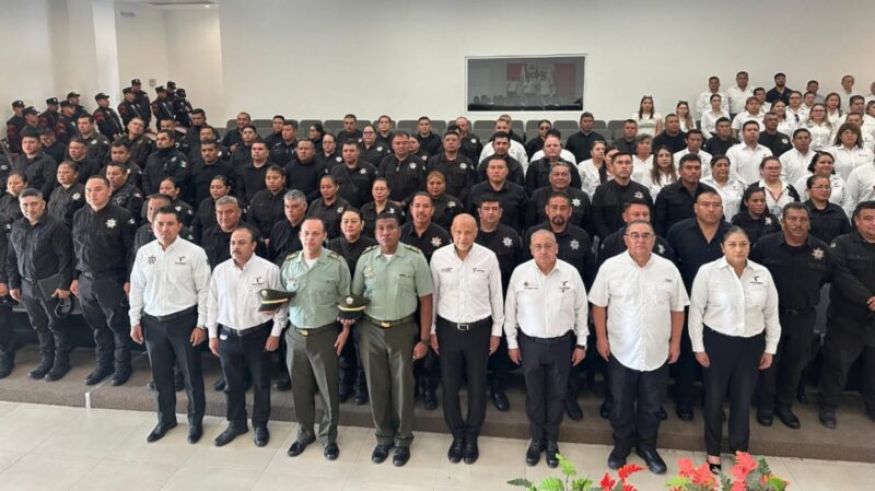 Policía Nacional de Colombia inicia capacitación a personal de la Guardia Estatal