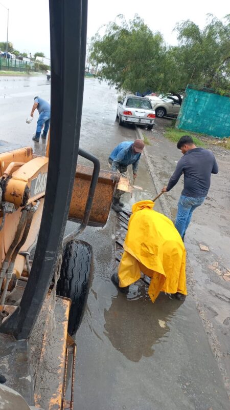 Matamoros Combate Inundaciones por Tormenta «Francine»