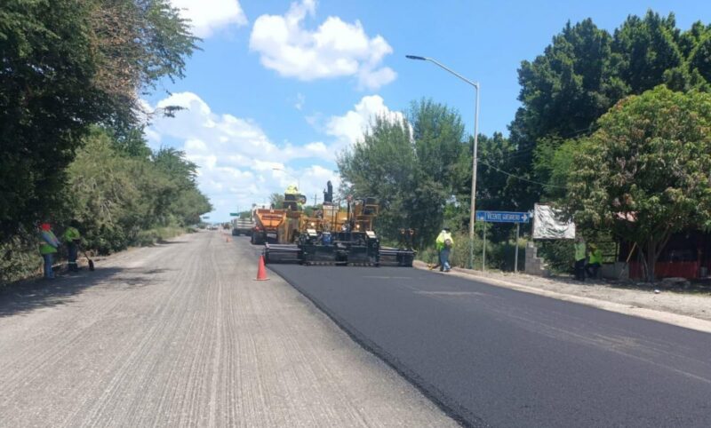 Realiza Secretaría de Obras Públicas trabajos de conservación en carreteras federales