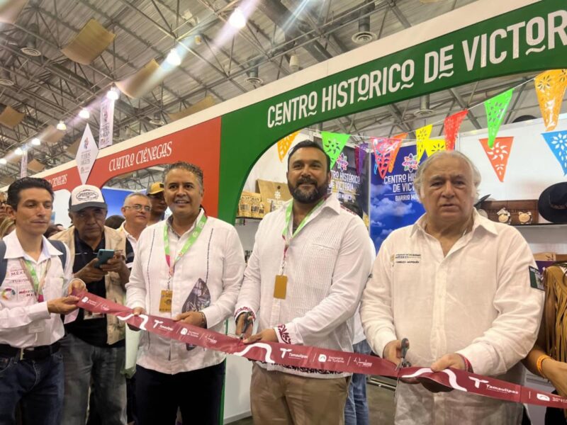 Registran stands de Tamaulipas una gran afluencia de visitantes en Tianguis de Pueblos Mágicos