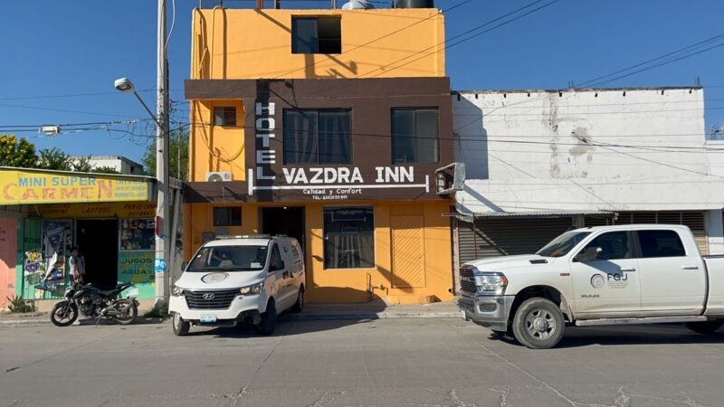 Hallan muerto a huésped en hotel de Victoria