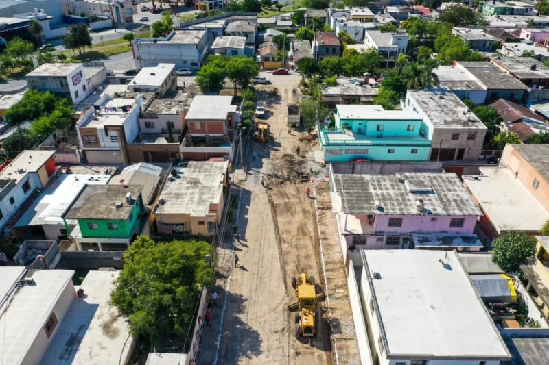 Pavimenta Gobierno de Carlos Peña Ortiz calle Pachuca con recursos de REPUVE