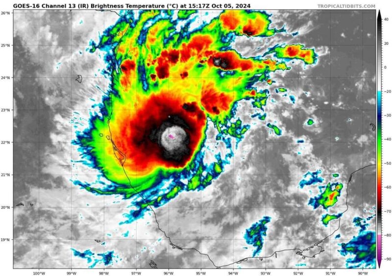 Se forma depresión tropical en el golfo de México