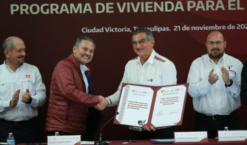 Inicia en Tamaulipas Programa de Vivienda para el Bienestar; se edificarán 43 mil casas y otorgarán 55 mil créditos