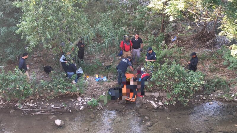 Hallan cadáver de hombre en el Río San Marcos en Ciudad Capital