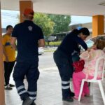 Choque en Bulevar López Mateos deja daños y dos adultos mayores lesionados