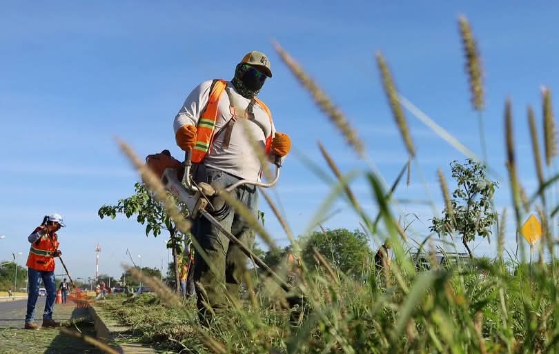 Trabaja gobierno en mejoramiento de imagen urbana de la Capital